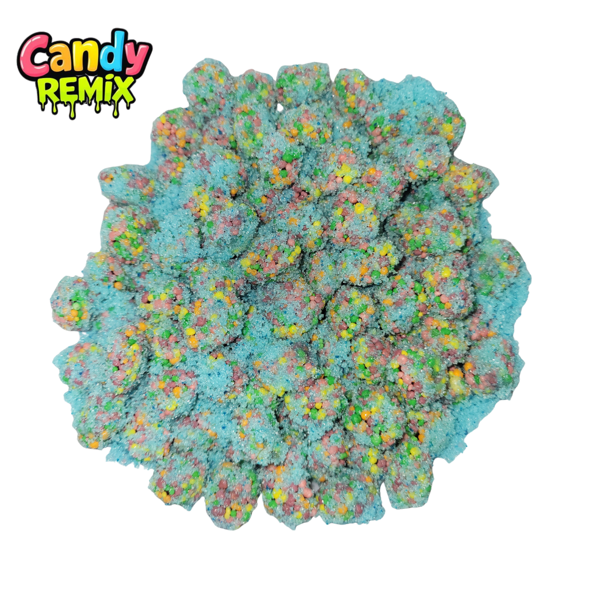 Extreme Sour Rainbow Crunch Clusters Remix