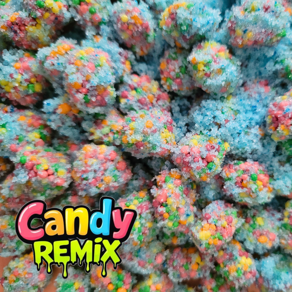 Extreme Sour Rainbow Crunch Clusters Remix