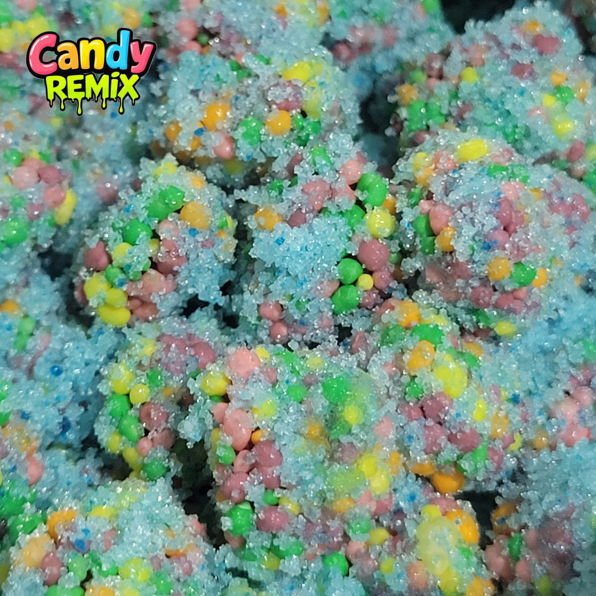 Extreme Sour Rainbow Crunch Clusters Remix